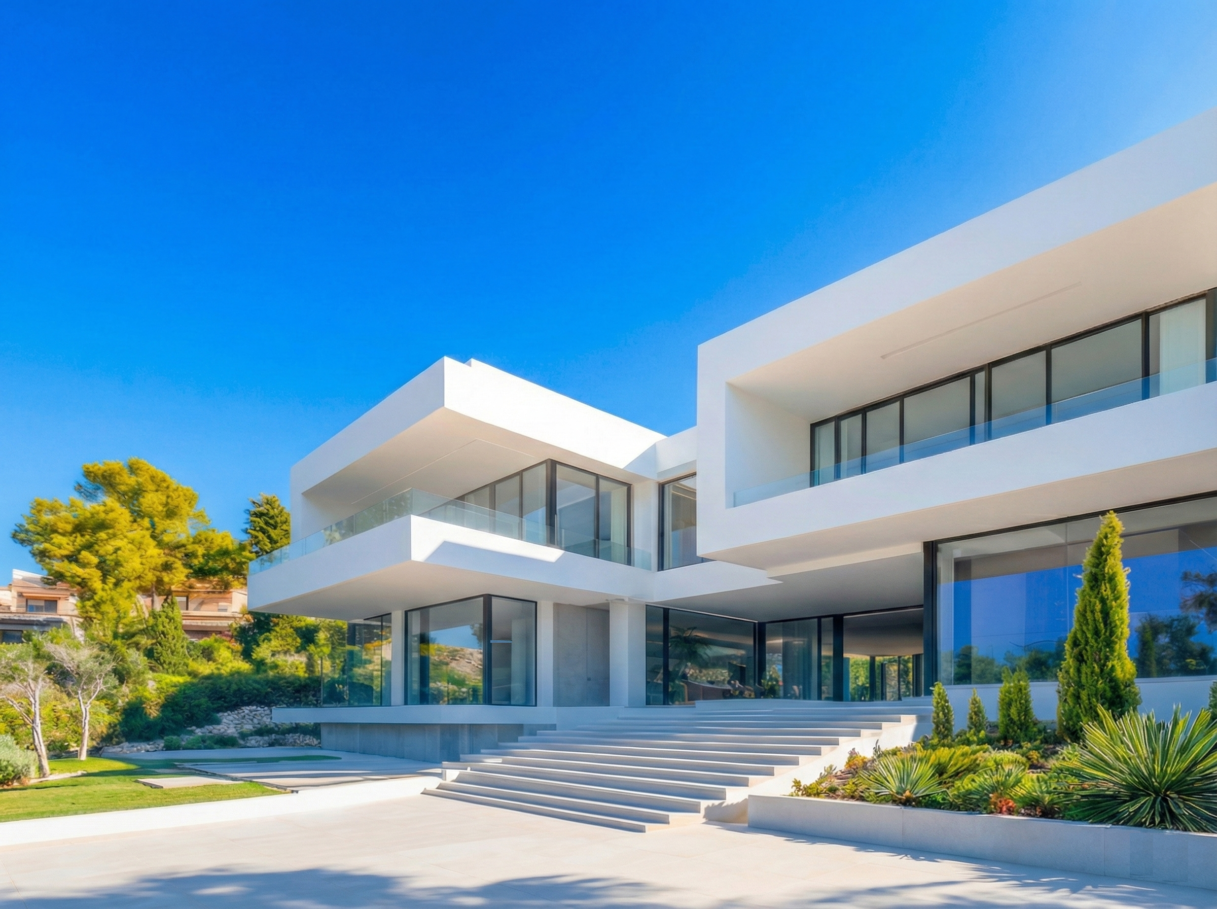 Villa Moderna para una Familia