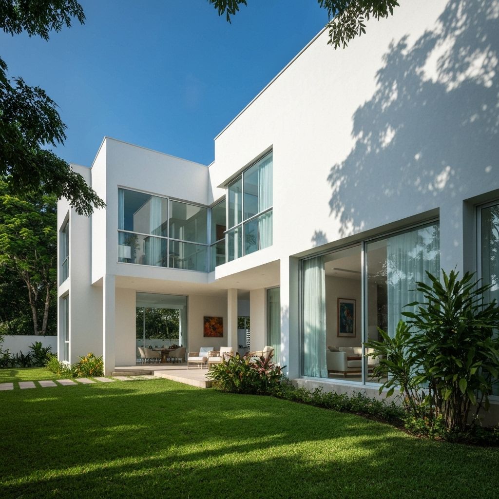 Exterior casa moderna